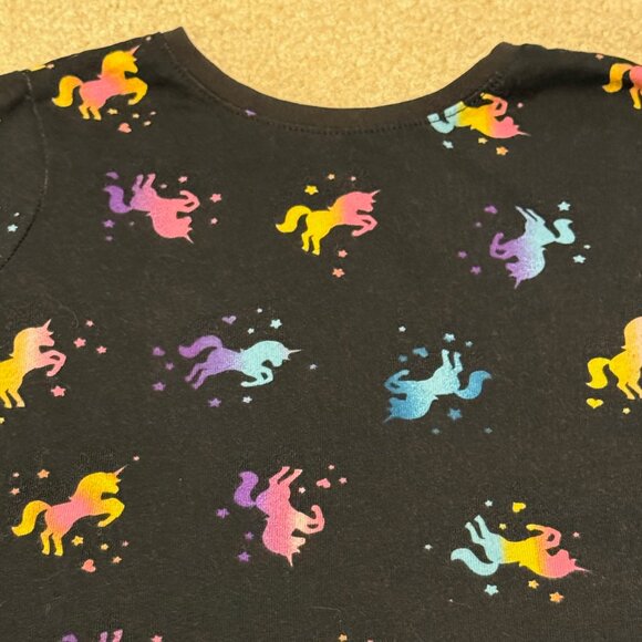 Garanimals - Girls Long Sleeve Rainbow Unicorn Shirt - Size 4T - Picture 2 of 4